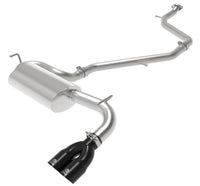 aFe Takeda 18 - 21 Toyota C - HR 2.0L 2.5in 304 Stainless Steel Cat - Back Exhaust w/ Black Tip - My Store