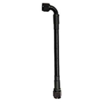 compare product Fragola -10AN PTFE Hose Assembly Straight x 90 16in
