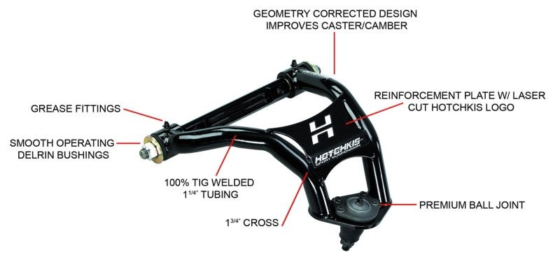 Hotchkis 64 - 72 GM A - Body Upper A - Arms - My Store
