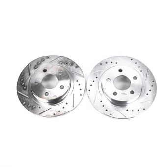 compare product Power Stop 03-05 Buick Park Avenue Rear Evolution Drilled & Slotted Rotors - Pair