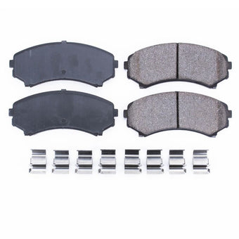 compare product Power Stop 2002 Honda Passport Front Z17 Evolution Ceramic Brake Pads w/Hardware