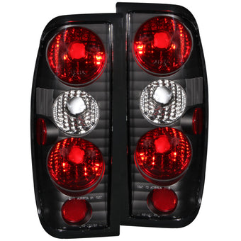 compare product ANZO 1998-2004 Nissan Frontier Taillights Black