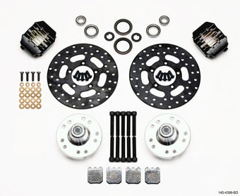 compare product Wilwood Dynalite Single Front Drag Kit Drilled Rotor Chassis Eng. Strut