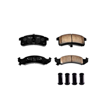 compare product Power Stop 94-99 Buick LeSabre Front Z17 Evolution Ceramic Brake Pads w/Hardware