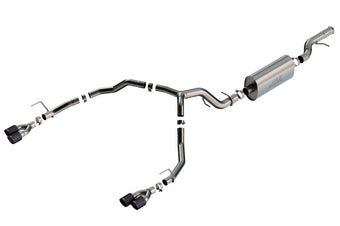 compare product Borla 21-22 Chevrolet Tahoe 6.2L V8 2/4WD 4DR T-304 SS Touring Cat-Back Exhaust w/ Carbon Fiber Tips
