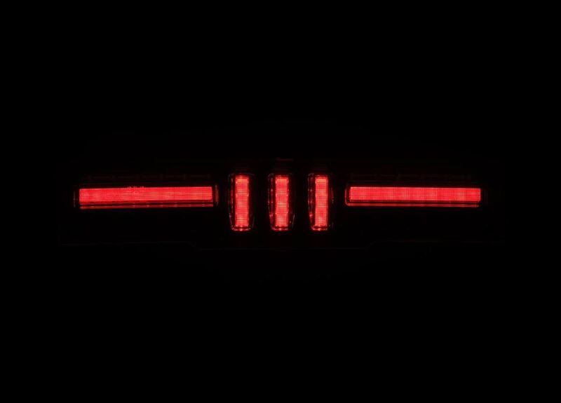 AlphaRex 21 - 24 Toyota GR86 / 21 - 24 Subaru BRZ NOVA - Series Prismatic LED Fourth Brake Light Blk Smoke - My Store