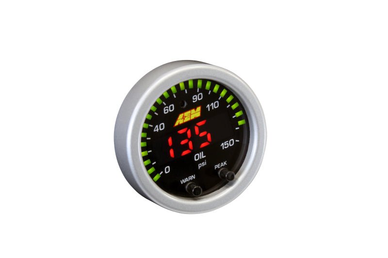 AEM X - Series 0 - 150 Oil Pressure Gauge Kit - My Store