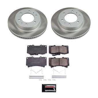 compare product Power Stop 09-10 Hummer H3T Front Semi-Coated Rotor Kit