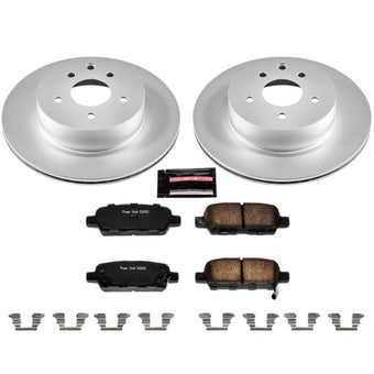 compare product Power Stop 08-12 Infiniti EX35 Rear Z17 Evolution Geomet Coated Brake Kit