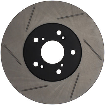 compare product StopTech Power Slot Slotted 99-08 Acura TL (STD Caliper) / 01-03 CL / 04-09 TSX Front Right Rotor