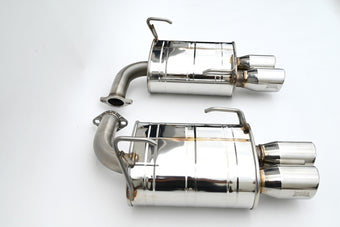 compare product Invidia 22+ Subaru WRX Q300 3.5in. Rolled Dual Wall S.S Tip Axle-back Exhaust