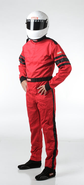 compare product RaceQuip Red SFI-1 1-L Suit - Medium