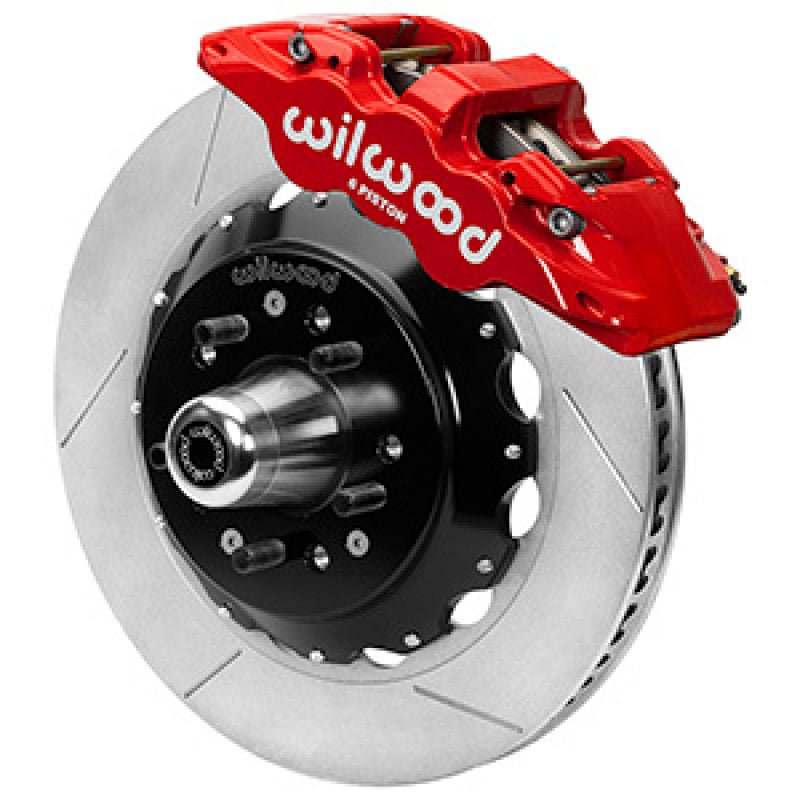 Wilwood Aero6R/ST Front Big Brake Kit 14in Red Powder Coat 79 - 88 Chevrolet Monte Carlo - My Store