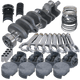 Eagle Chevy 454 4.250in Crank 6.385in H - Beam - 3cc Flat Top 4.310in Pistons Balanced Assembly - My Store