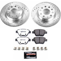 Power Stop 10 - 12 Audi A3 Rear Z26 Street Warrior Brake Kit - My Store