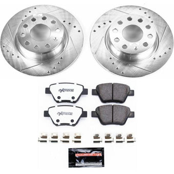 compare product Power Stop 10-12 Audi A3 Rear Z26 Street Warrior Brake Kit