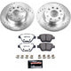 Power Stop 10 - 12 Audi A3 Rear Z26 Street Warrior Brake Kit - My Store