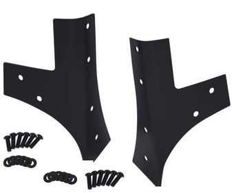 compare product Kentrol 07-18 Jeep Wrangler JK Windshield Supports Pair - Textured Black