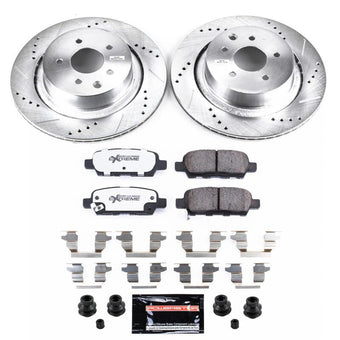 compare product Power Stop 14-15 Infiniti Q60 Rear Z26 Street Brake Kit