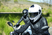 Sena Technologies Outforce Full Face Bluetooth Helmet Glossy White - Large - My Store