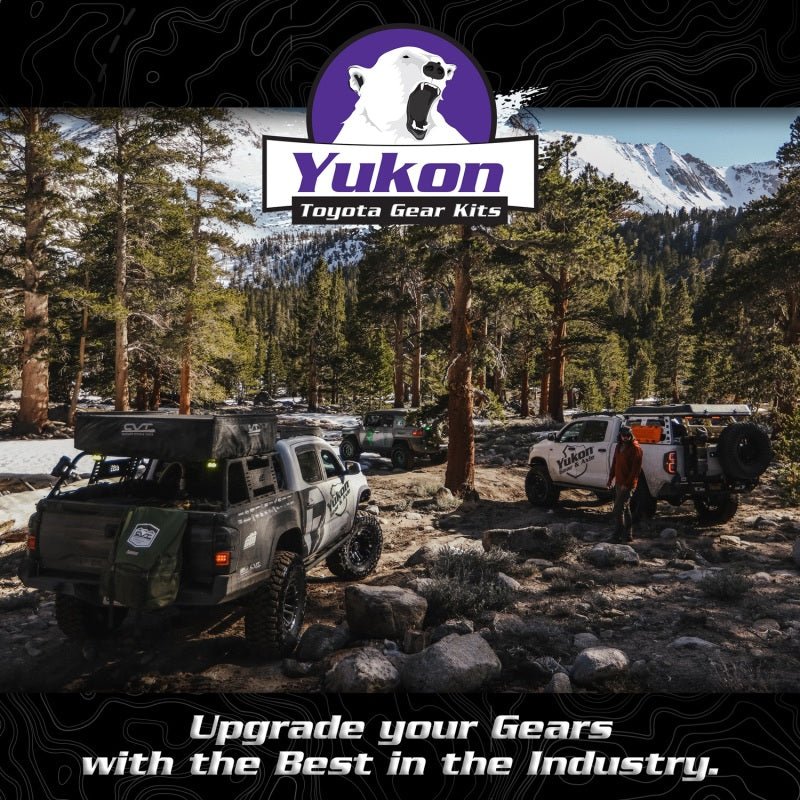 Yukon Gear Ring & Pinion Gear Kit Front & Rear for Toyota 8/8IFS Diff (w/Factory Locker) 5.29 Ratio - My Store