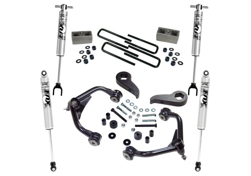 Superlift 11 - 19 Chevy Silverado 2500HD - 3in Lift Kit w/ Fox 2.0 Series Shocks - My Store