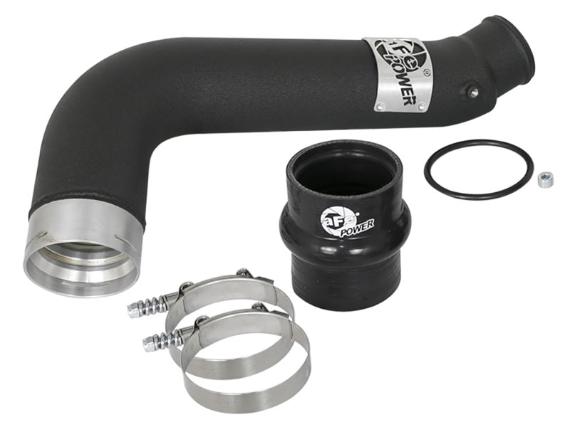 aFe BladeRunner 3in Black Intercooler Tube Cold Side 17 - 18 GM Diesel Trucks V8 6.6L (td) L5P - My Store