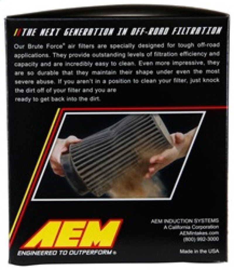 AEM 3 in x 5 in Dryflow Air Filter - My Store