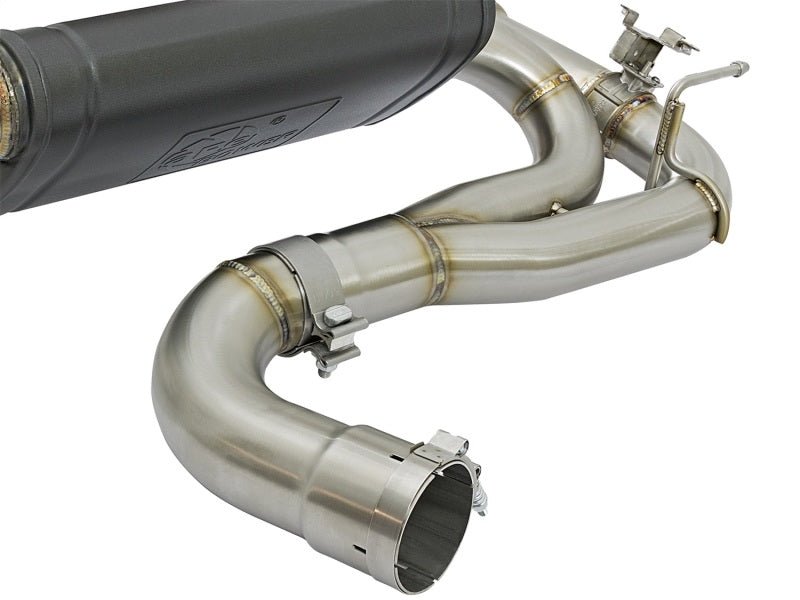 aFe MACHForce XP Exhausts Axle - Back 12 - 15 BMW 335i 3.0T (SS w/Polished Tips) - My Store