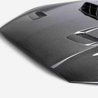 Anderson Composites 21 - 23 Ford Mustang Mach 1 Type - SK Double - Sided Carbon Fiber Hood - My Store