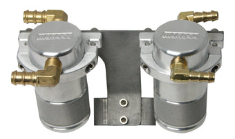 compare product Moroso 04-07 Subaru STi (w/Front Mount Intercooler) Air/Oil Separator Catch Can - Billet Aluminum