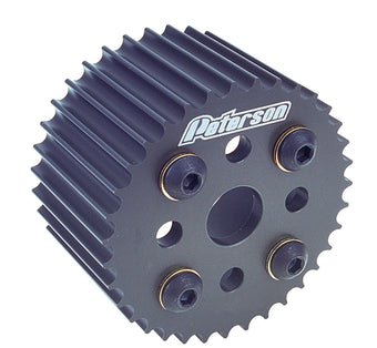 compare product Peterson Fluid Systems HTD Pulley 37 Tooth w/ P 2 Wide