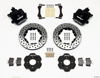 compare product Wilwood Combination Parking Brake Rear Kit 11.00in Drilled Civic / Integra Disc 2.39 Hub Offset