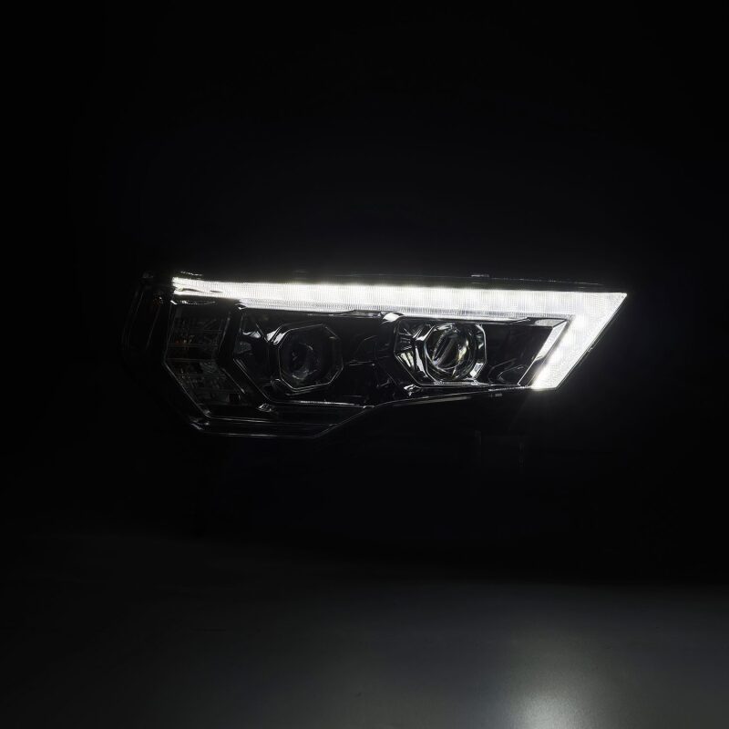 AlphaRex 14 - 22 Toyota 4Runner PRO - Series Projector Headlights Black w/Seq. Sig. + DRL - My Store