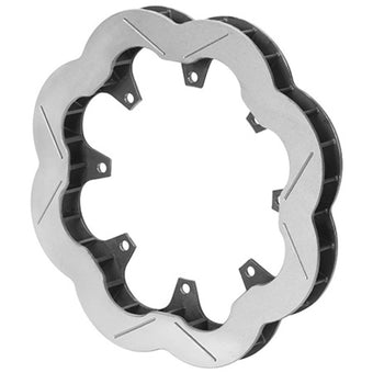 compare product Wilwood Super Alloy Scalloped Slotted Rotor 11.75in Diameter 32 Vane Count 8x7in Rotor Bolt Circle