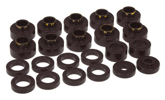 compare product Prothane 80-86 Jeep CJ5/CJ7 Body Mount 22 Bushing Kit - Black