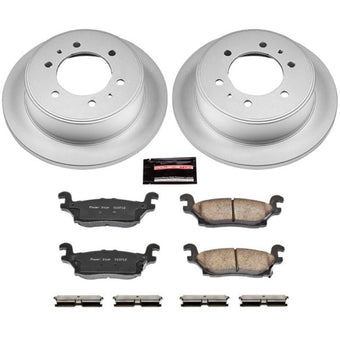 compare product Power Stop 06-10 Hummer H3 Rear Z17 Evolution Geomet Coated Brake Kit