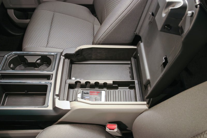 Tuffy Console Safe W/ Key Lock For Ford Fseries Flow Thru Console - My Store