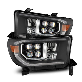 compare product AlphaRex 07-13 Toyota Tundra / 08-17 Sequoia NOVA LED Proj HL Black w/Actv Light Seq. Sig + DRL