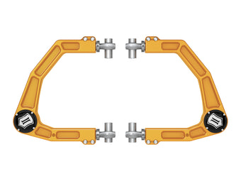 compare product ICON 2024 Toyota Tacoma Billet Upper Control Arm w/ Delta Joint Pro - Gold Anodized