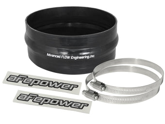 compare product aFe Magnum FORCE CAI Univ. Silicone Coupling Kit (6-1/4in. ID / 2-3/4in. L) Straight w/Hump - Black