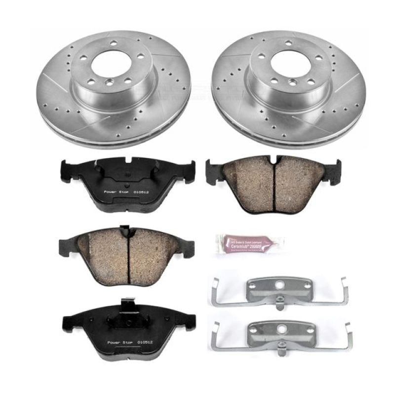 Power Stop 08 - 10 BMW 328i Front Z23 Evolution Sport Brake Kit - My Store