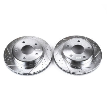 compare product Power Stop 05-11 Dodge Dakota Front Evolution Drilled & Slotted Rotors - Pair