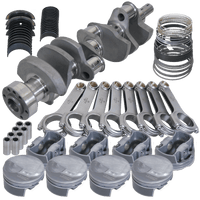 Eagle Chevy Tall 454 1Pc 4.250in Crank 6.800in H - Beam 18cc Dome 4.280in Pistons Rotating Assembly - My Store