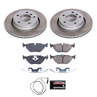 compare product Power Stop 99-00 BMW 328i Rear Semi-Coated Rotor Kit