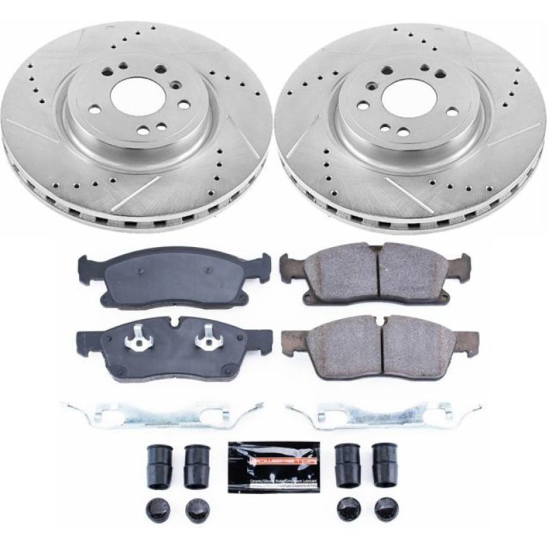 Power Stop 2016 Mercedes - Benz GLE300d Front Z23 Evolution Sport Brake Kit - My Store