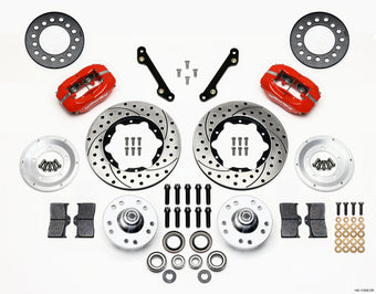 compare product Wilwood Forged Dynalite Front Kit 11.00in Drilled Red 79-81 Camaro