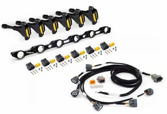 compare product Haltech Toyota JZ R35 Coil Conversion Kit w/Bracket Coils Connectors & Harness (1JZ/1JZ VVT/2JZ)