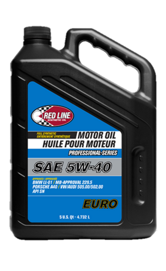 compare product Red Line Pro-Series Euro 5W40 Motor Oil - 5 Quart