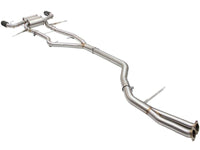 aFe MACHForce XP SS - 304 Black Tip 3.0in - 2.5in Dia Cat Back Exhaust 11 - 13 BMW 335i (E90/E92) 3.0L - My Store